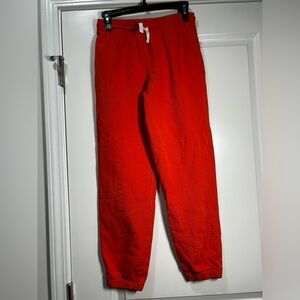 Hanna Anderson Bright Orange‎ Joggers